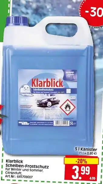 Herkules Baumarkt Klarblick Scheiben Frostschutz Angebot