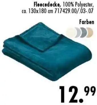Möbel Boss Fleecedecke Angebot