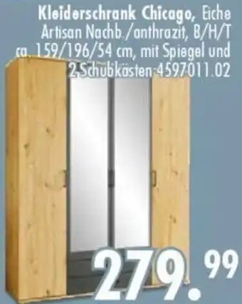 Möbel Boss Kleiderschrank Chicago Angebot