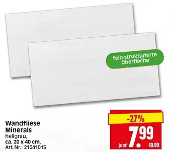 Herkules Baumarkt Wandfliese Minerals Angebot