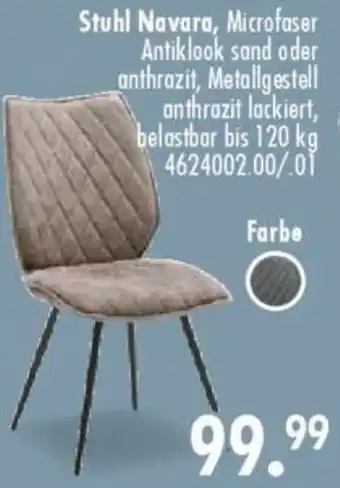 Möbel Boss Stuhl Navara Angebot