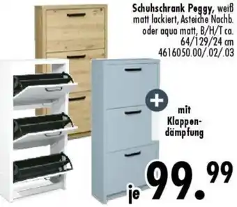 Möbel Boss Schuhschrank Peggy Angebot