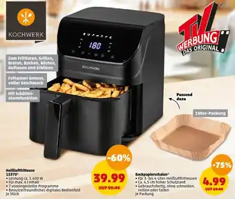 PENNY KOCHWERK Heißluftfritteuse 13370 Angebot