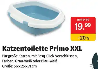 Das Futterhaus Katzentoilette Primo XXL Angebot