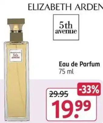 Rossmann ELIZABETH ARDEN 5th avenue Eau de Parfum 75 ml Angebot