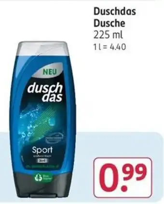 Rossmann Duschdas Dusche 225 ml Angebot