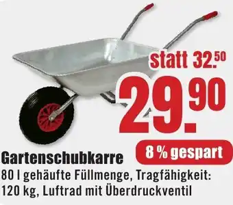 B1 Discount Baumarkt Gartenschubkarre Angebot
