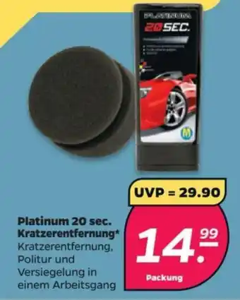 NETTO Platinum 20 sec. Kratzerentfernung Angebot