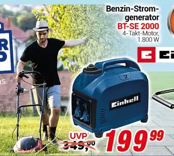 CENTERSHOP Einhell Benzin-Strom- generator BT-SE 2000 Angebot