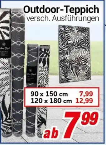 CENTERSHOP Outdoor-Teppich Angebot