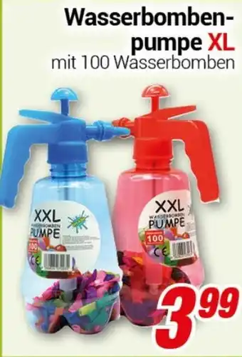 CENTERSHOP Wasserbomben- pumpe XL Angebot