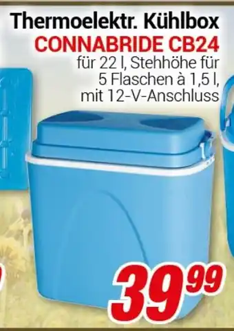 CENTERSHOP Thermoelektr Kühlbox CONNABRIDE CB24 Angebot