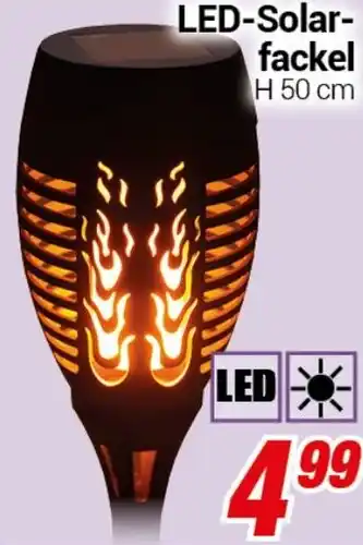 CENTERSHOP LED-Solar- fackel H 50 cm Angebot