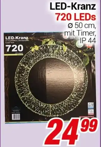 CENTERSHOP LED-Kranz 720 LEDs Angebot