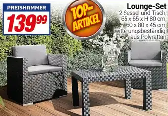 CENTERSHOP Lounge-Set Angebot
