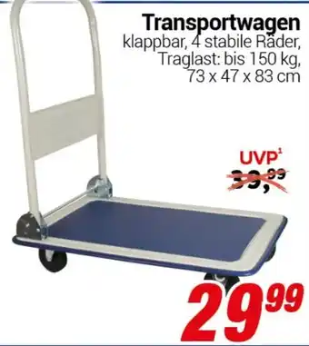 CENTERSHOP Transportwagen Angebot