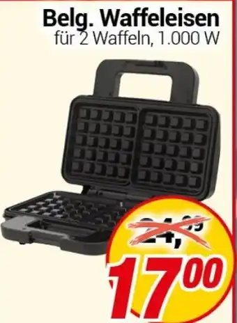 CENTERSHOP Belg. Waffeleisen Angebot