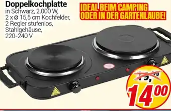 CENTERSHOP Doppelkochplatte Angebot