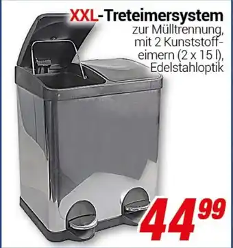 CENTERSHOP XXL-Treteimersystem Angebot