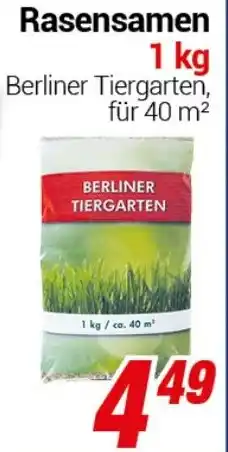 CENTERSHOP Rasensamen 1 kg Angebot
