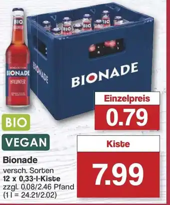 Famila Nord West VEGAN Bionade 12 x 0,33-l-Kiste Angebot