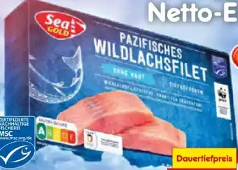 Netto Marken-Discount Pazifisches Wildlachsfilet Angebot
