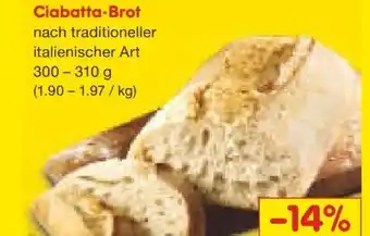 Netto Marken-Discount Ciabatta-Brot Angebot