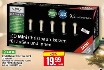 Herkules Baumarkt LED Christbaumkerzen mini Angebot