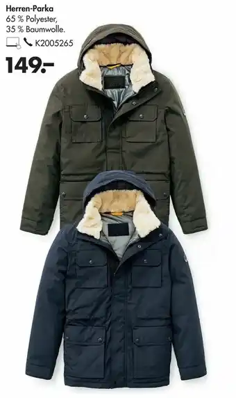 Galeria Herren Parka Angebot