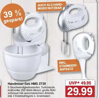 Famila Nord West Handmixer-Set HMS 2739 Angebot