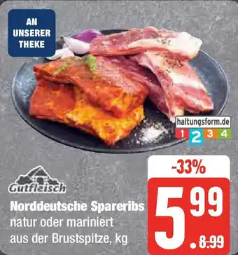 Edeka Gutfleisch Norddeutsche Spareribs Angebot