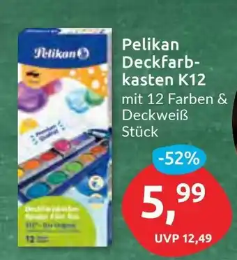 Budni Pelikan Deckfarbkasten K12 Angebot