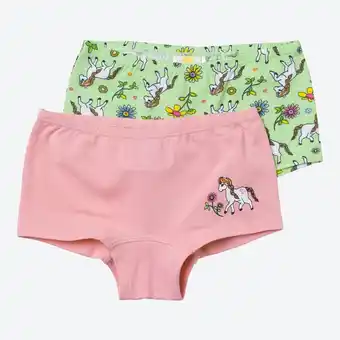NKD Kinder-Mädchen-Panty mit Einhorn-Motiv, 2er-Pack Angebot