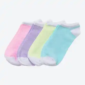 NKD Damen-Sneaker-Socken, 4er-Pack Angebot