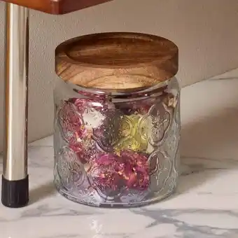 NKD Vorratsglas mit Akazienholz-Deckel in verschiedenen Größen Angebot
