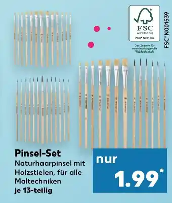 Kaufland Pinsel-Set Angebot