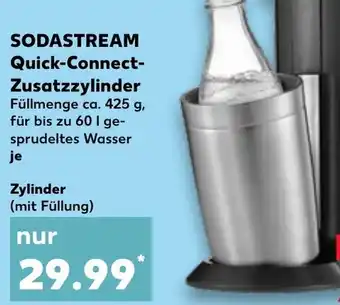 Kaufland SODASTREAM Quick-Connect- Zusatzzylinder Angebot