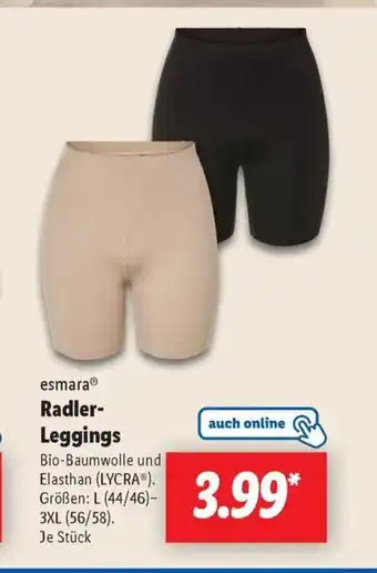 Lidl esmara Radler- Leggings Angebot