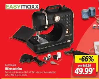 Lidl EASYMAXX Nähmaschine Angebot