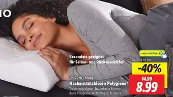 Lidl LIVARNO home Nackenstützkissen Polygiene Angebot