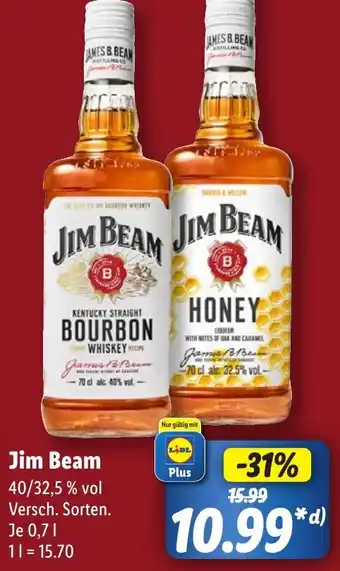 Lidl Jim Beam 0,7 l Angebot