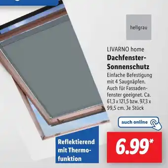 Lidl LIVARNO home Dachfenster- Sonnenschutz Angebot