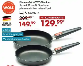 Galeria Pfannen Set Nowo Titanium Angebot