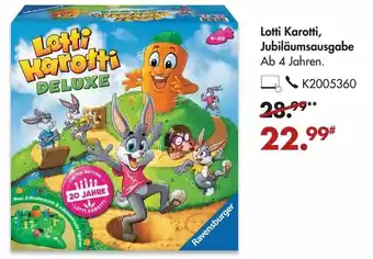 Galeria Lotti Karotti, Jubiläumsausgabe Angebot