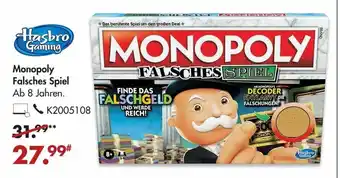 Galeria Hasbro Gaming Monopoly Falsches Spiel Angebot