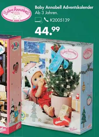Galeria Baby Annabell Adventskalender Angebot