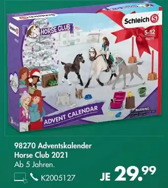 Galeria Schleich 98270 Adventskalender Horse Club 2021 Angebot