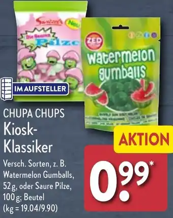 Aldi Nord CHUPA CHUPS Kiosk Klassiker Angebot