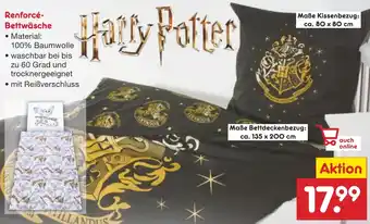 Netto Marken-Discount Harry Potter Renforcé Bettwäsche Angebot