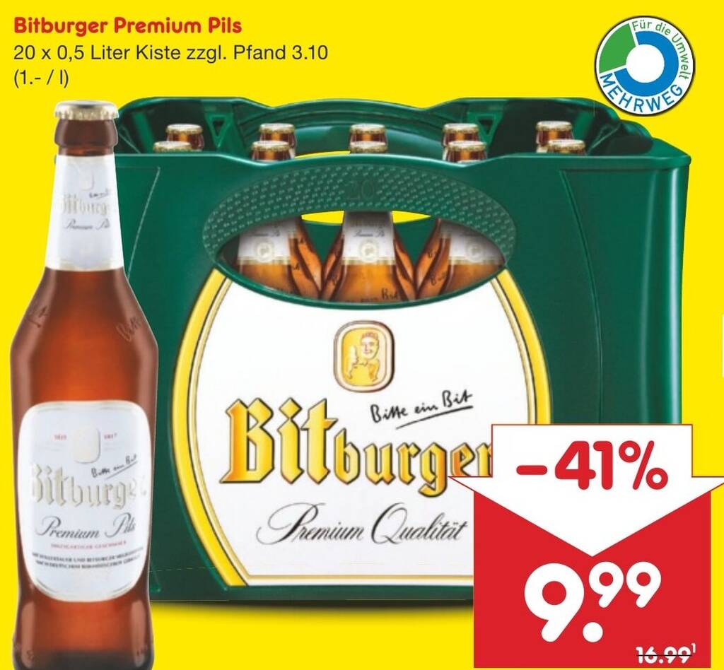 Faszinierend Bitburger Angebot Netto Ebenbild